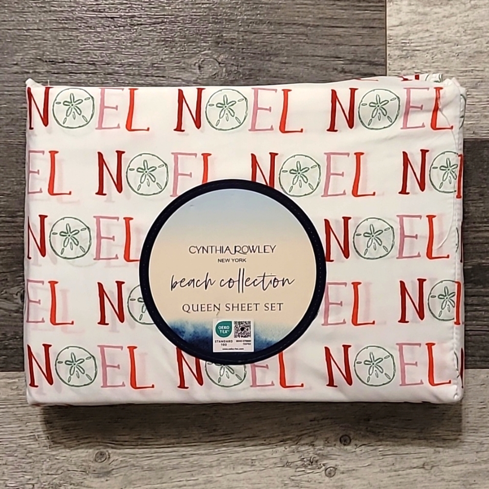 🌲NWT🌲Cynthia Rowley Noel Queen Sheets